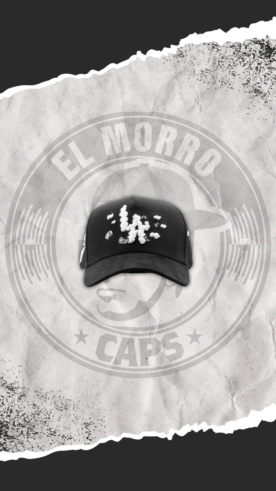 31 HATS - LA CLOUDS BLACK