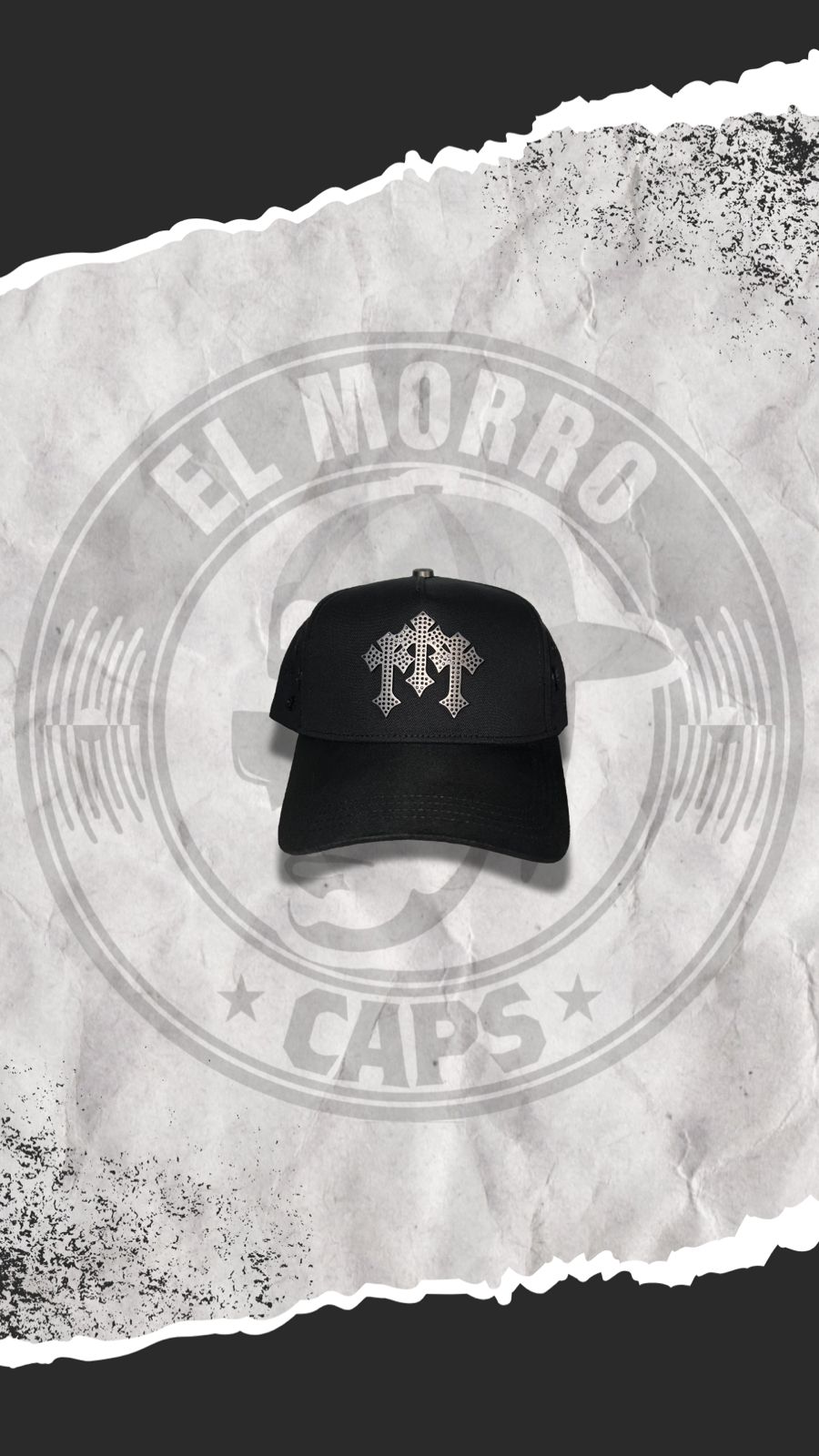 Barbas Hats x Rich The Kid - Chrome I BLACKOUT