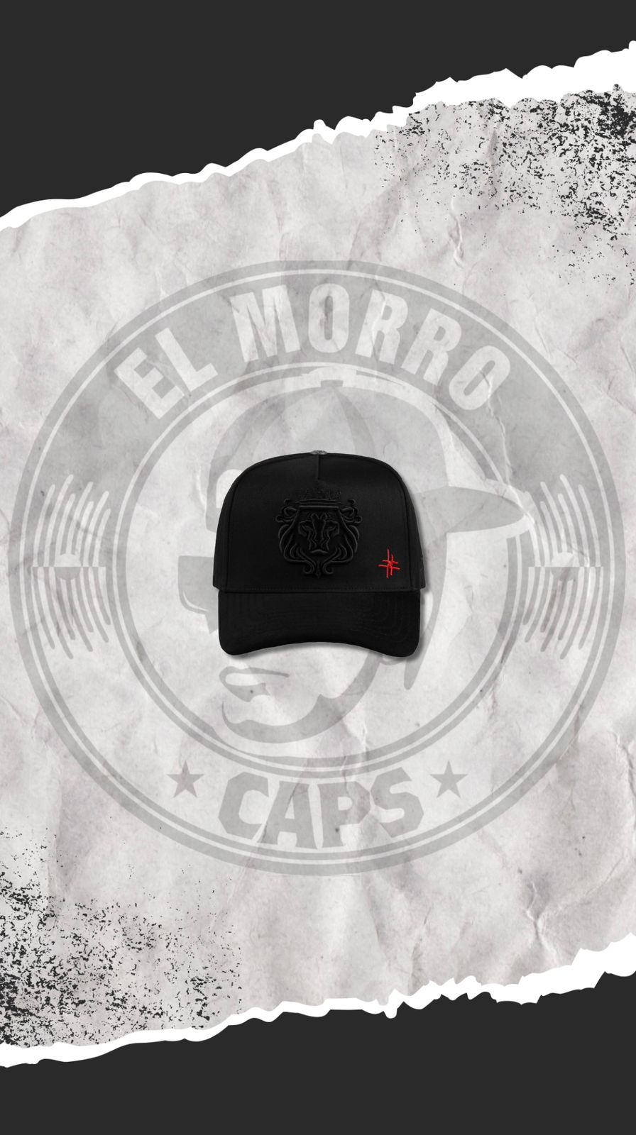 JC HATS - EL REY XY BLACK