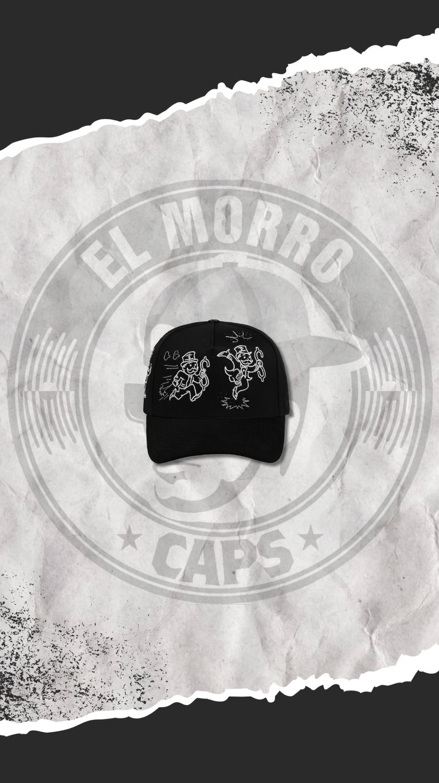 JC HATS - JUMP XY BLACK