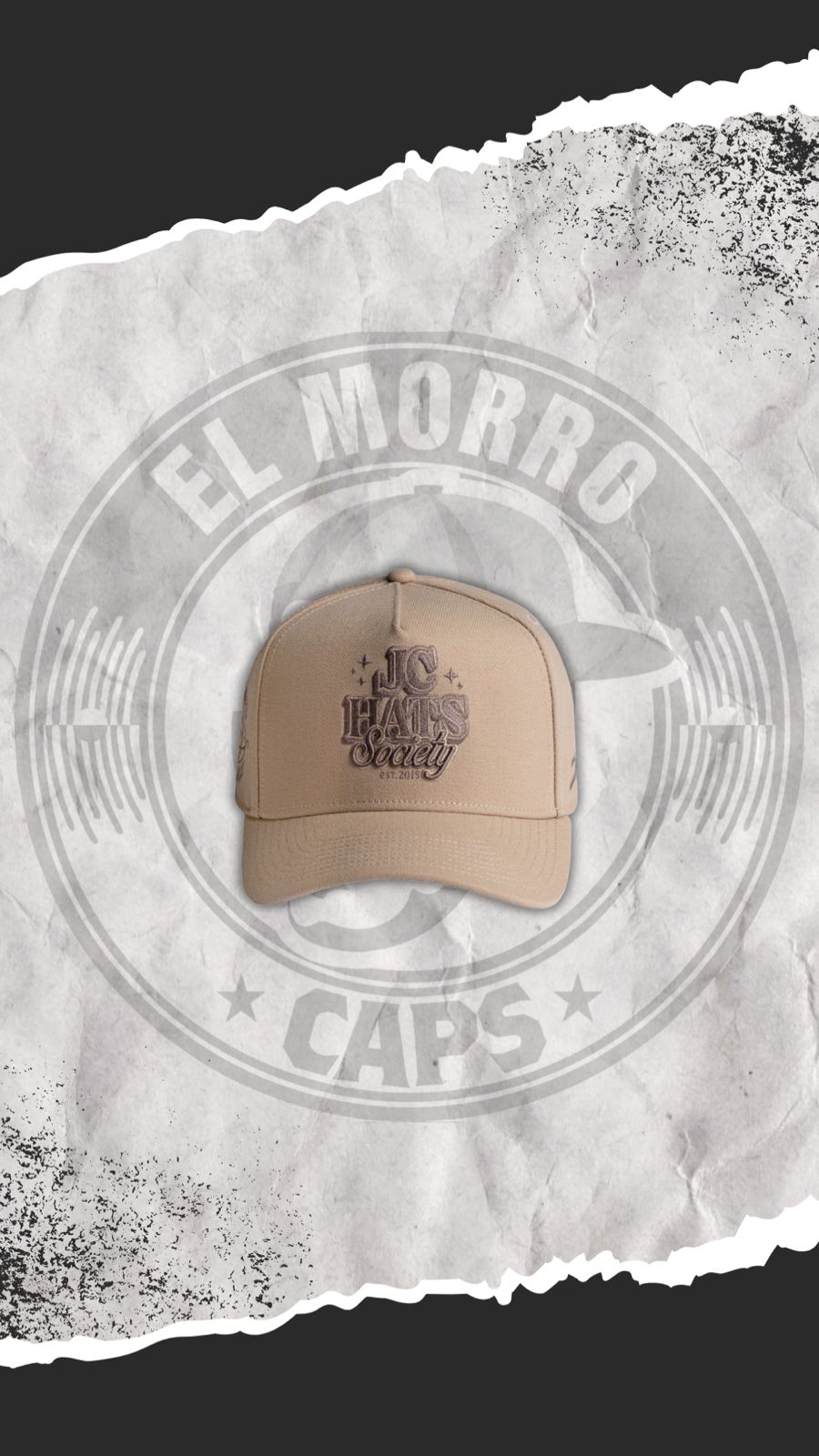 JC HATS - SOCIETY BEIGE