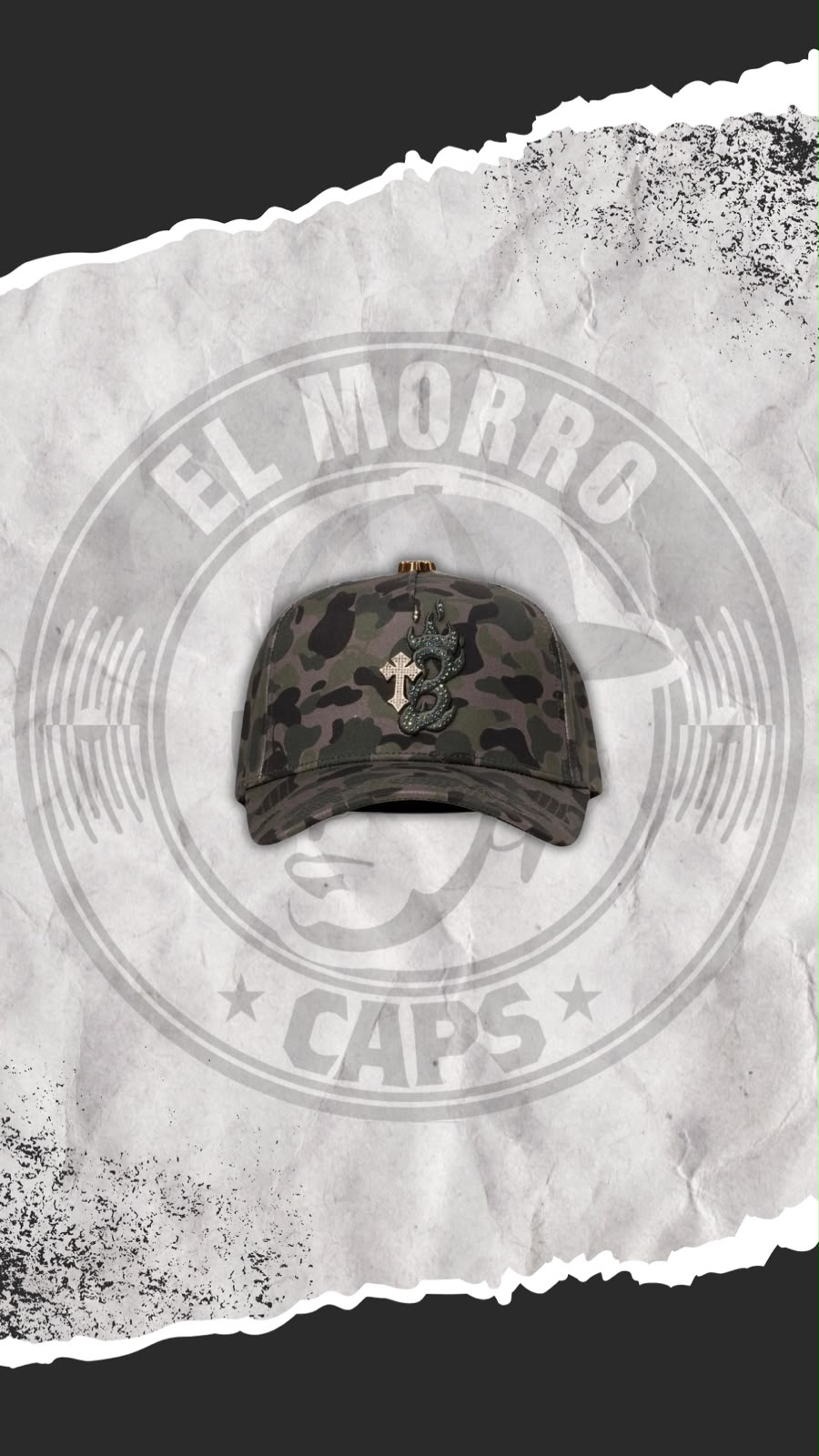 BARBAS HATS B-CROSS CAMO