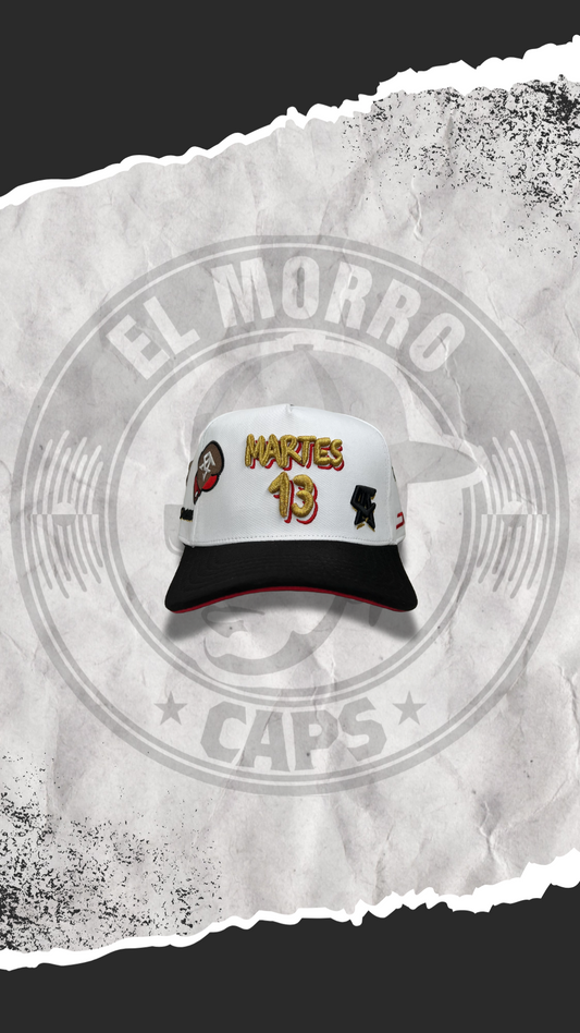 Jc hats martes 13 white