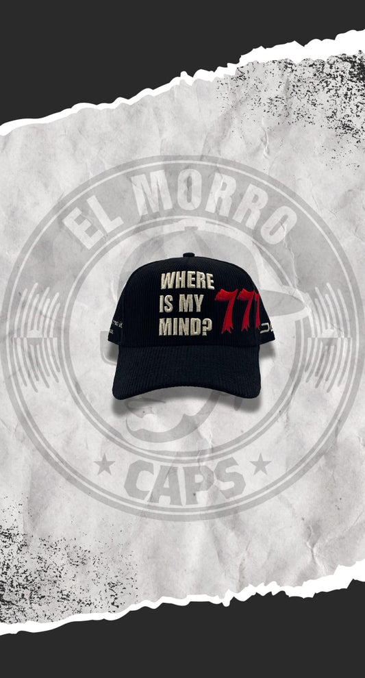 JC HATS WHERE IS MY MIND BLACK