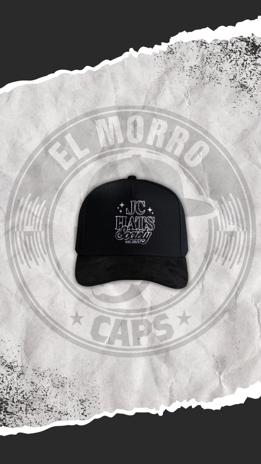 JC HATS - SOCIETY BLACK